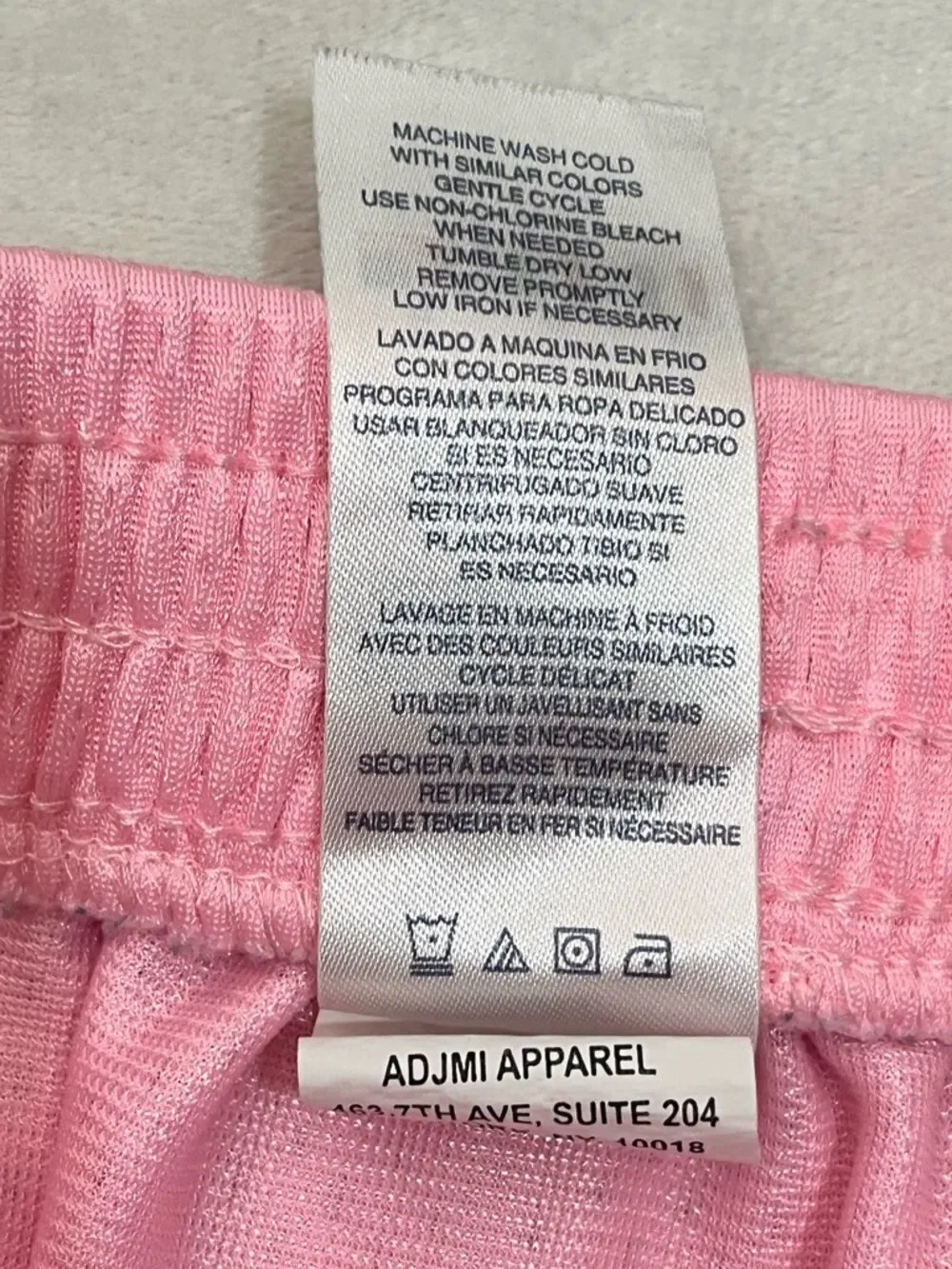 Champion Pink Vibrant Mesh Authentic Athletic Shorts w Script Logo Girls Sz XL